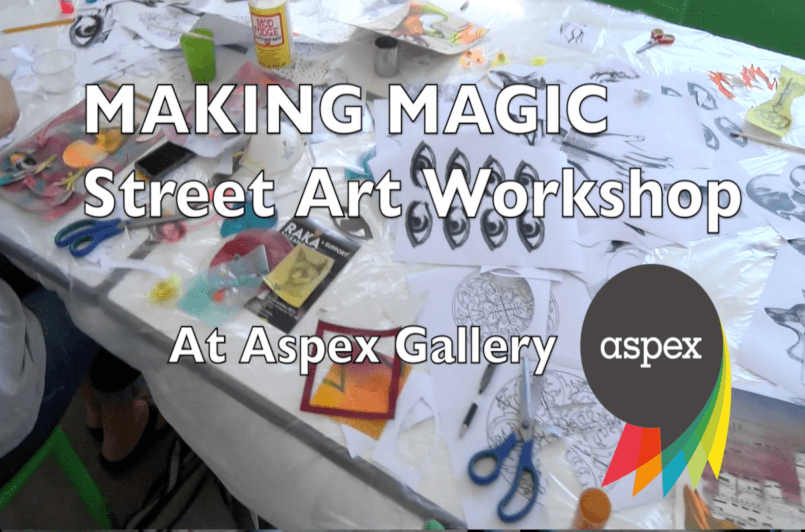 Making Magic Street Art Workshop BLOG THUMBNAIL